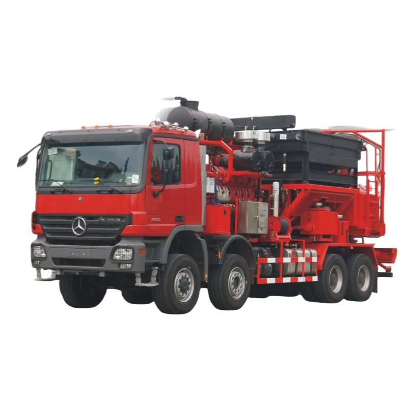 Hot Petroleum Drilling Complete Vehicle Equipment SYL Series Fracturing Truck Perfect Substitution for Baker Hughes Halliburton