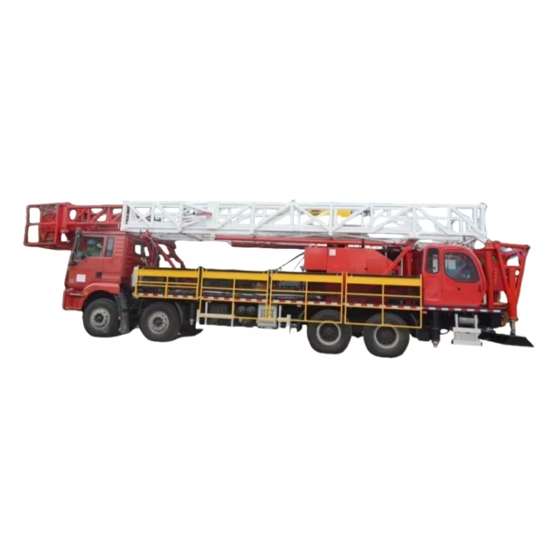 Excellent Performance Truck-Mounted Workover Rig XJ900(XJ350) XJ700(XJ250) Perfect Substitution for Halliburton Baker Hughes