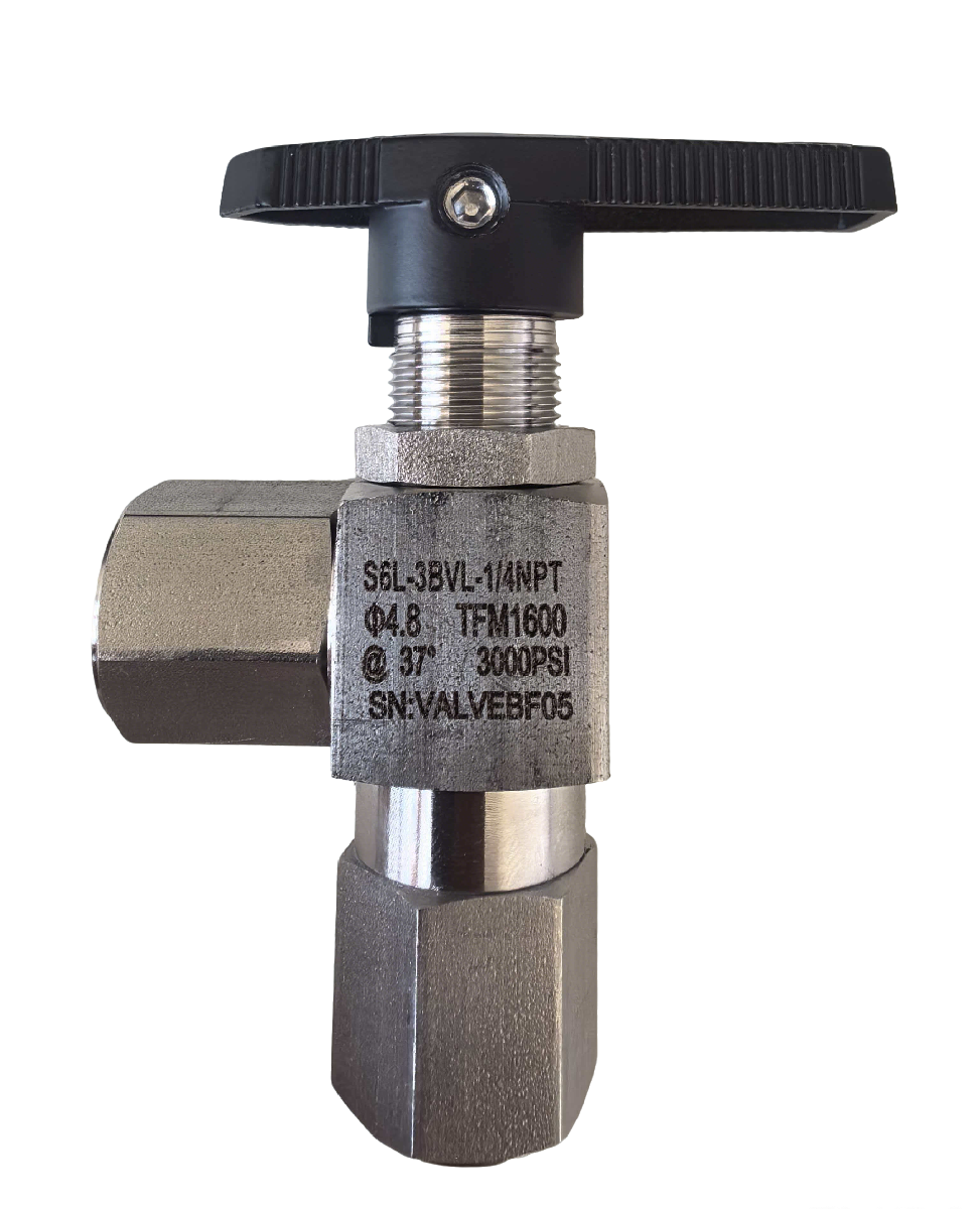 High-pressure ball valve